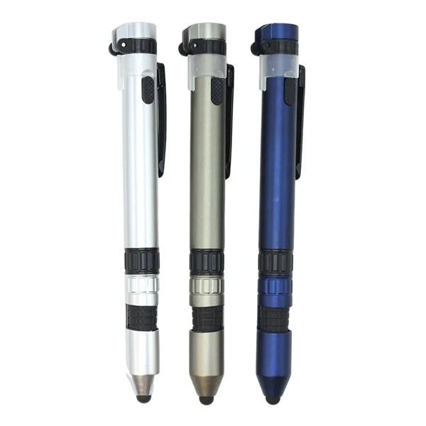 6-In-1 Multi-Function Tool Ballpoint Pen