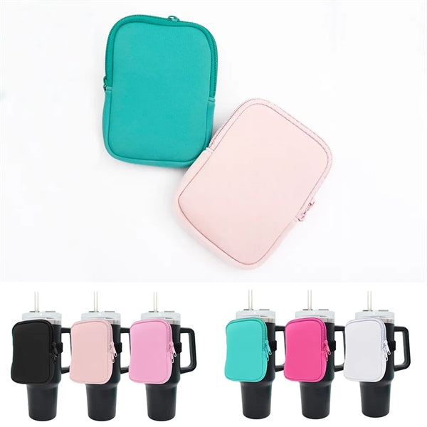Neoprene 40 Oz. Cup Holder Water Bottle Pouch Arm Bag
