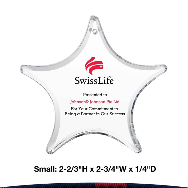 Bidge Star Ornament Plaque