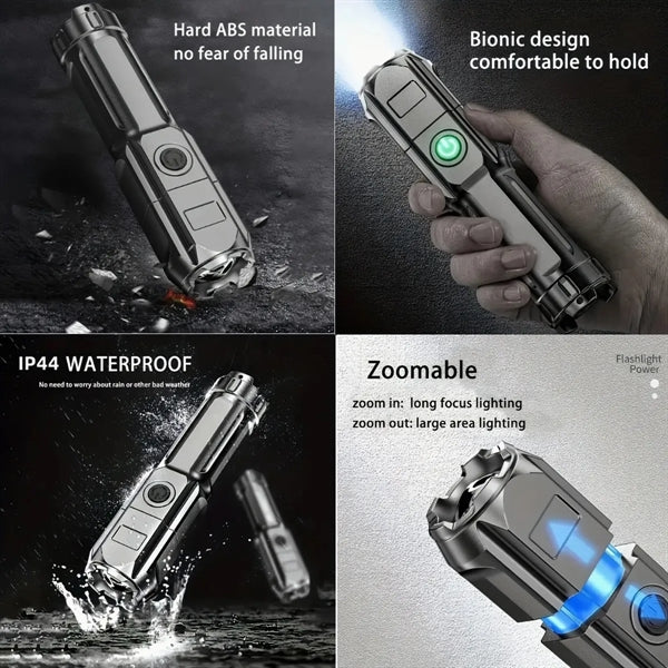 Super Bright Zoomable Flashlight