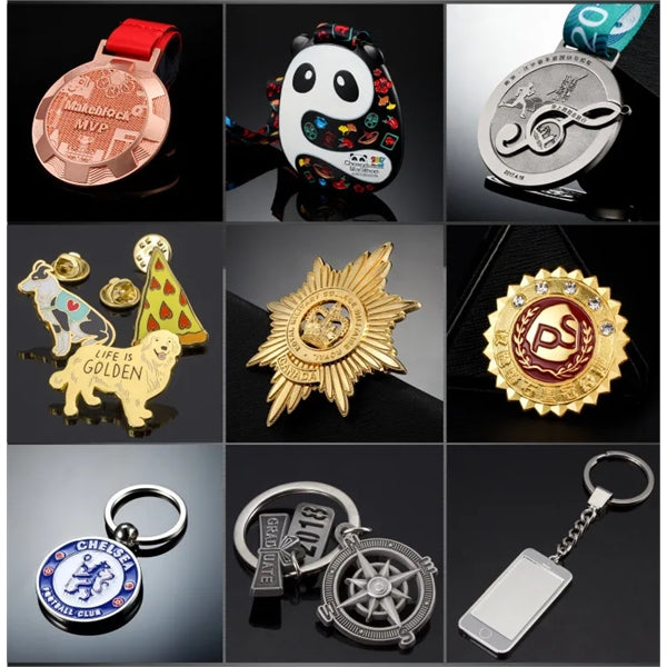 Lacquered Cast Medals & Medallions