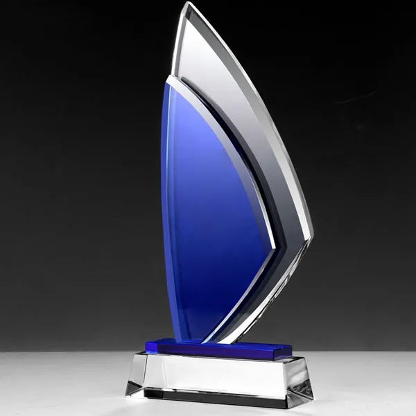 Blue Crystal Sailboat Award