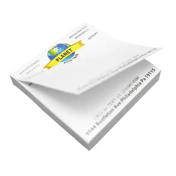 3" x 3" Adhesive Notes - 25 Sheets