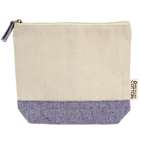 Baltimore Recycled Cotton Two Tone Everyday Pouch