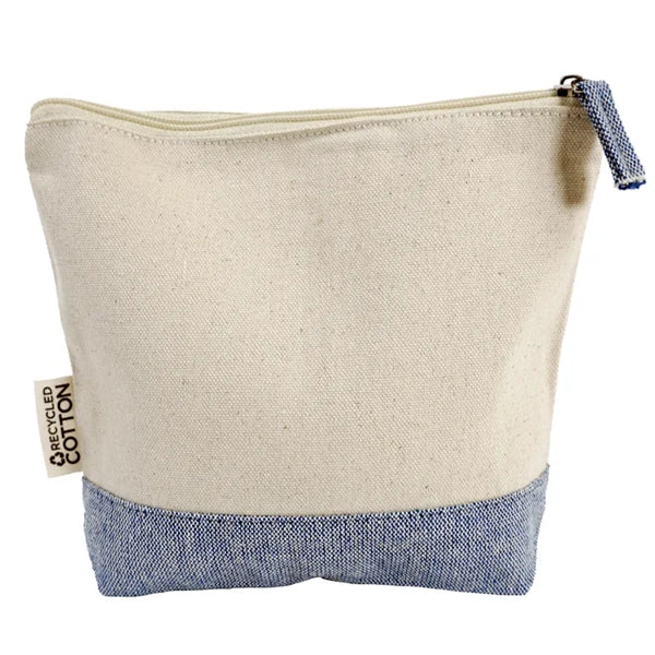 Baltimore Recycled Cotton Two Tone Everyday Pouch