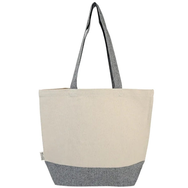 Washington Recycled 10oz Cotton Two Tone Tote Bag
