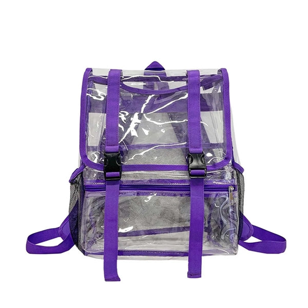 Large Capacity Clear Bags Stadium Approved School Backpacks