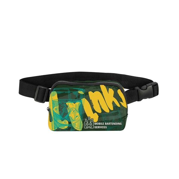 All over print Belt Bag with Quick Turnaround Time
