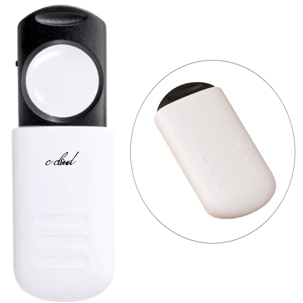 Practical Mini Led Push-Pull Type Magnifying Glass