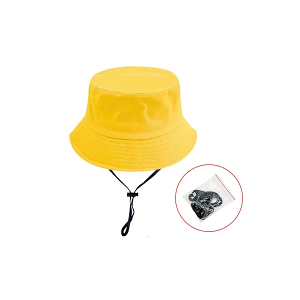 Cotton Outdoor Fisherman Bucket Sun Hat