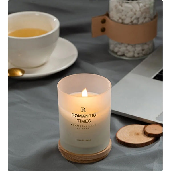 Frosted Luxury Candle with Gift Box