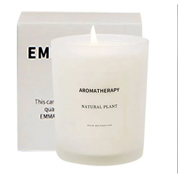 Frosted Luxury Candle with Gift Box