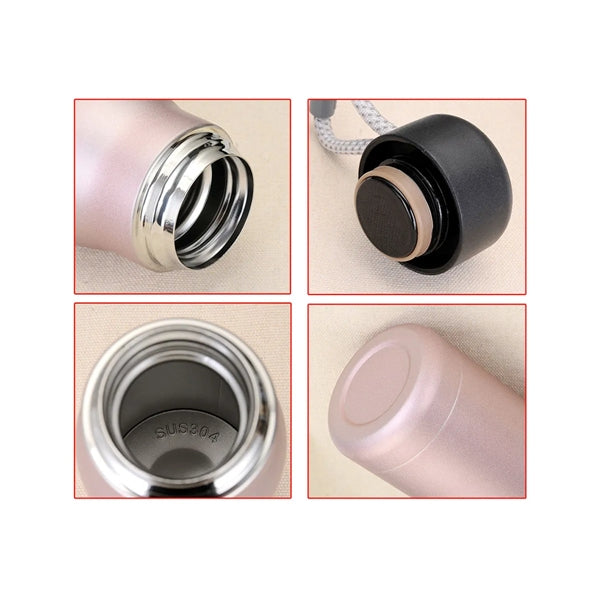 15 oz Belt Style Doulbe Wall Vacuum Bottle