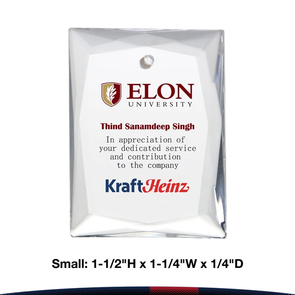 Mertic Rectangular Plaque