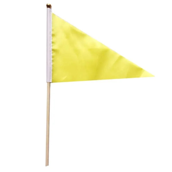 Solid Color Triangle Small Flag