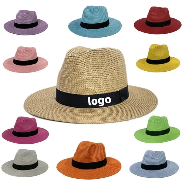 Summer Custom Unisex Straw Sun Beach Hat
