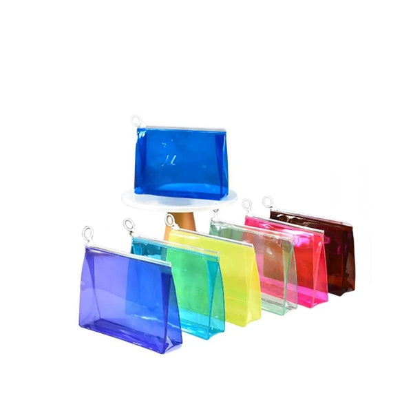 Transparent PVC Zippered Bags