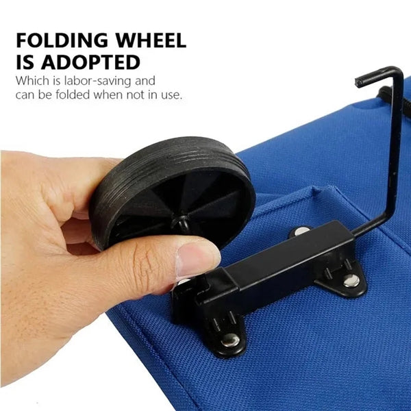 Foldable Extendable Handbag Shopping Tote Bag Or Cart