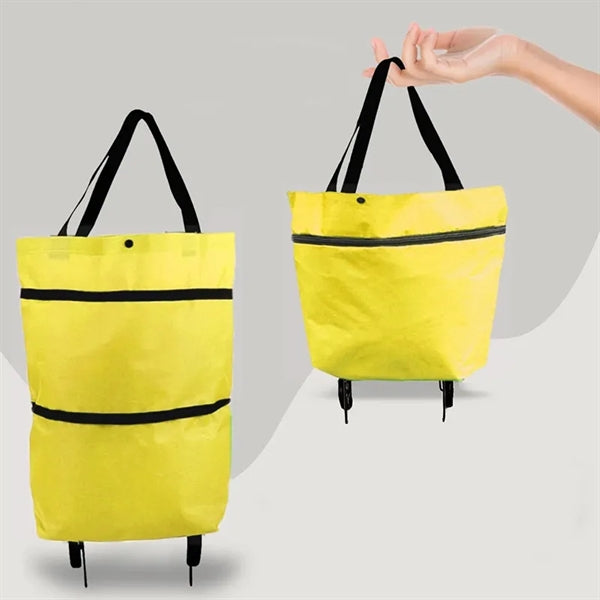 Foldable Extendable Handbag Shopping Tote Bag Or Cart