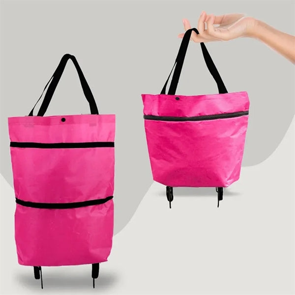 Foldable Extendable Handbag Shopping Tote Bag Or Cart