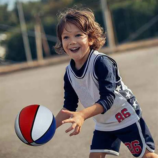 Kids Size 3 Sports Children 7 Inch Mini Rubber Basketball