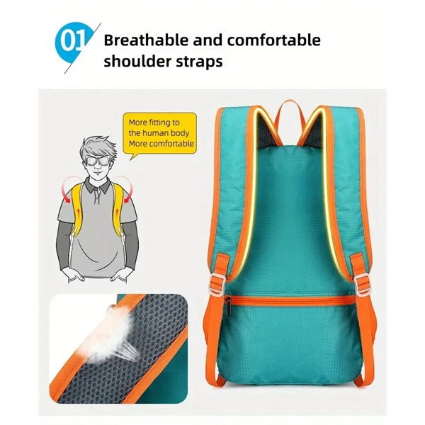 Ultralight Large Capacity Folding Backpack