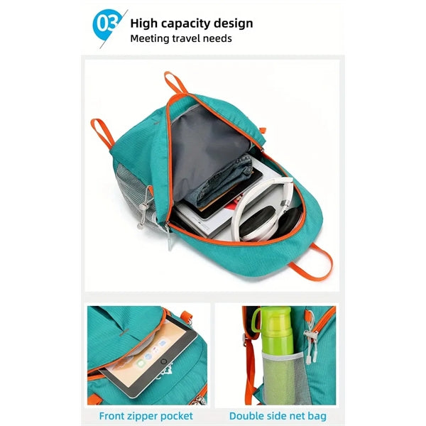 Ultralight Large Capacity Folding Backpack