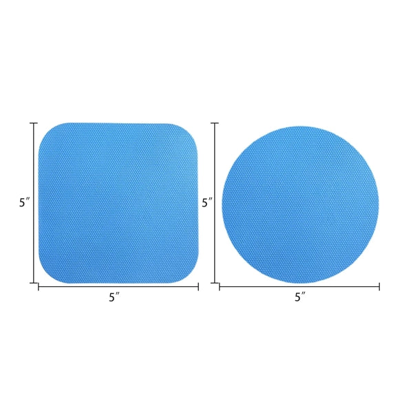 5" Rubber Round Circle Vinyl Jar Opener Pad Coaster