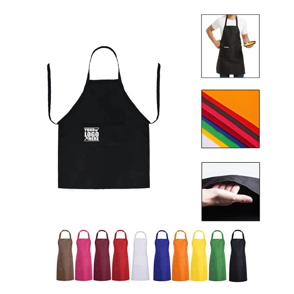 Durable Polyester Unisex Chef Designs Bib Apron