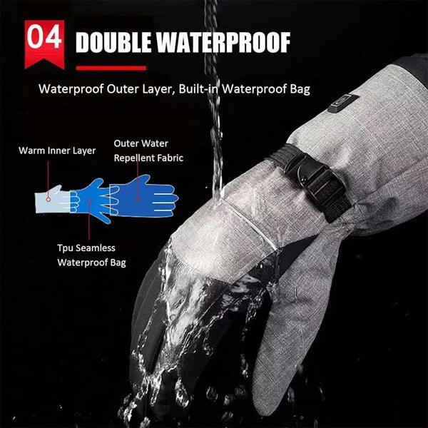 Touch Screen Heated Gloves