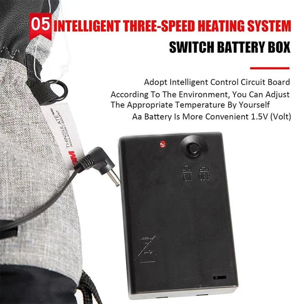 Touch Screen Heated Gloves