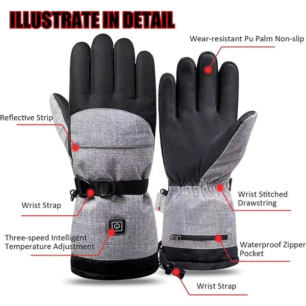 Touch Screen Heated Gloves