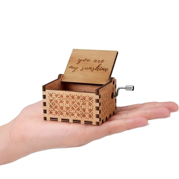 Vintage Wooden Musical Box
