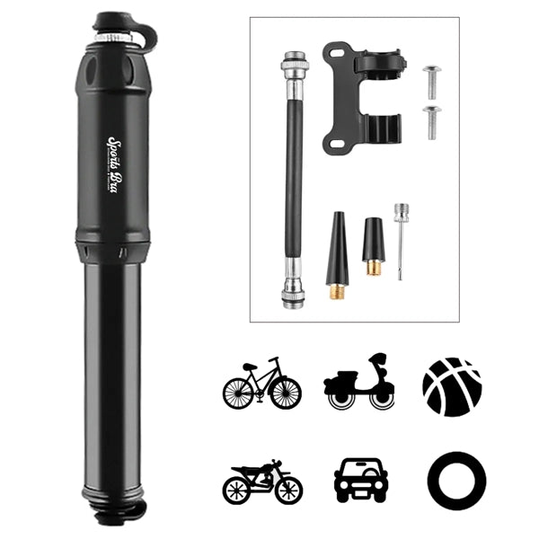 Portable Mini Aluminum Alloy Tyre Pump