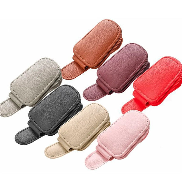 Magnetic Car Sun Visor Glasses Holder