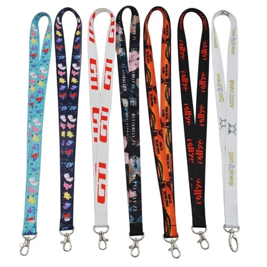 Polyester lanyard With Metal Safety Lock Hook