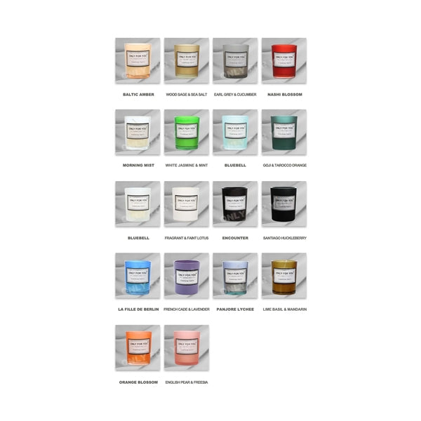 1.76 oz Soy Wax Fragrant candles as present