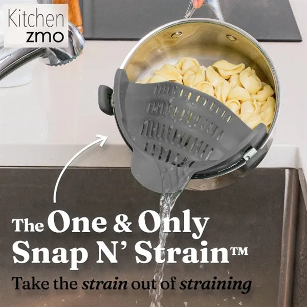 Silicone Clip On Strainer for Pots