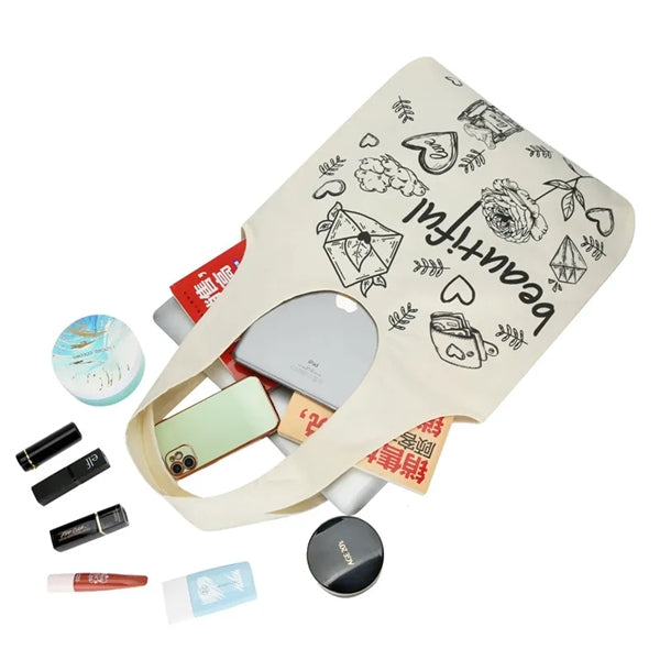 Niche Art Canvas Tote Bag