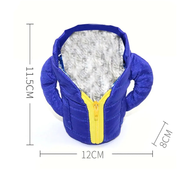 Beer Down Jacket Beverage Bottle Cup Sleeve Can Cooler