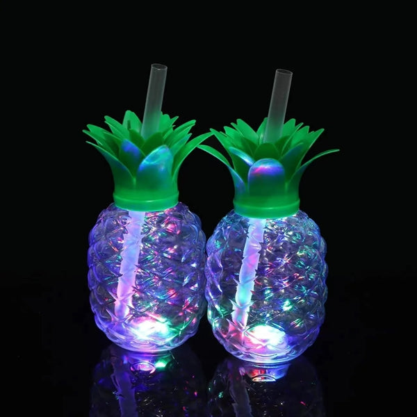 Pineapple party cup with LED light