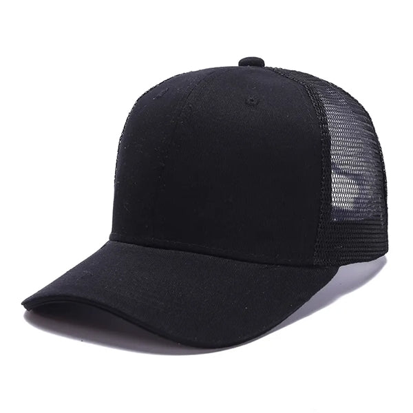 Classic Adjustable Structured Cap Baseball Mesh Trucker Hat