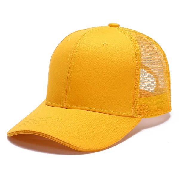 Classic Adjustable Structured Cap Baseball Mesh Trucker Hat