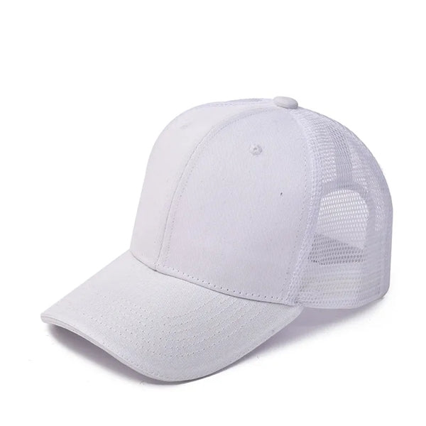 Classic Adjustable Structured Cap Baseball Mesh Trucker Hat