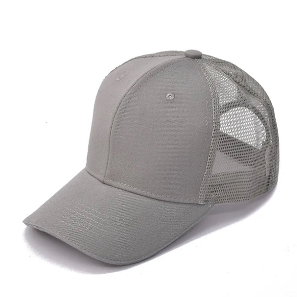 Classic Adjustable Structured Cap Baseball Mesh Trucker Hat