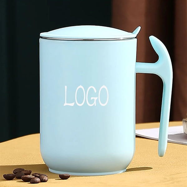 Gift European Style Office Cup With Lid