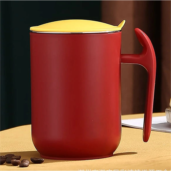 Gift European Style Office Cup With Lid