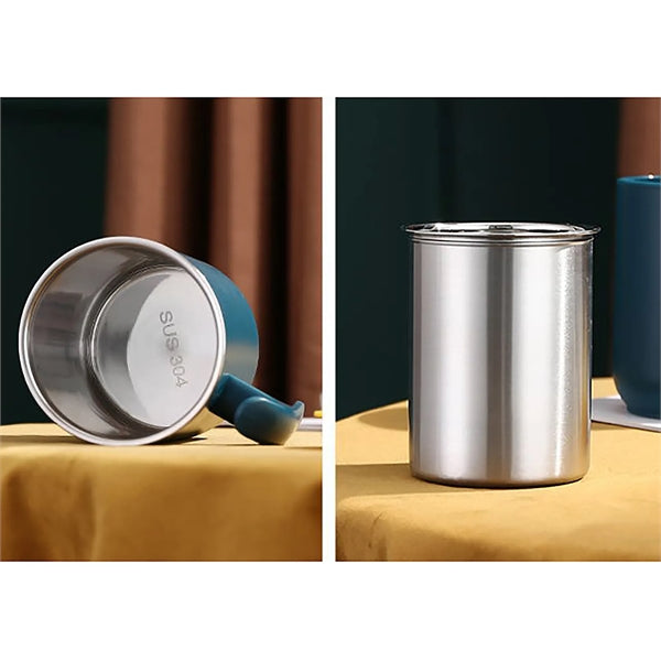 Gift European Style Office Cup With Lid