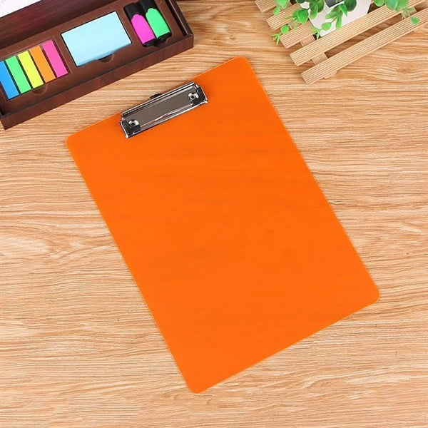 A4 Clear Frosted Clipboard