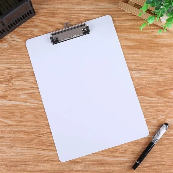 A4 Clear Frosted Clipboard